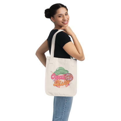 Opal Disco Organic Canvas Tote Bag