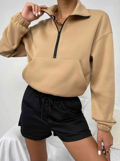 Urban Comfort Half-Zip Sweatshirt