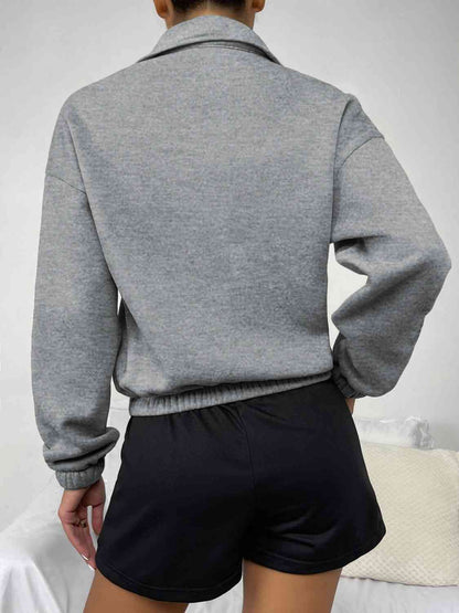 Urban Comfort Half-Zip Sweatshirt